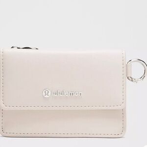 Lululemon Beige Card Case
